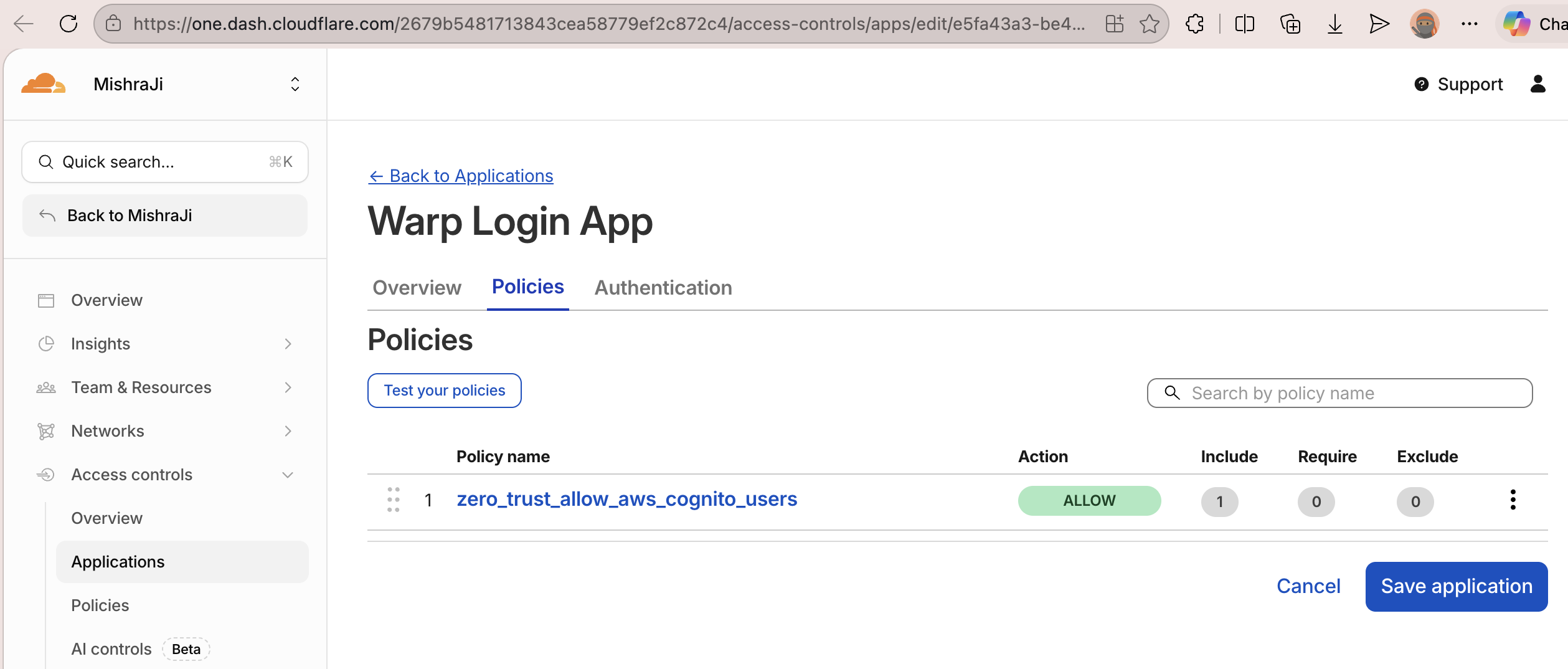 Cloudflare One Client App