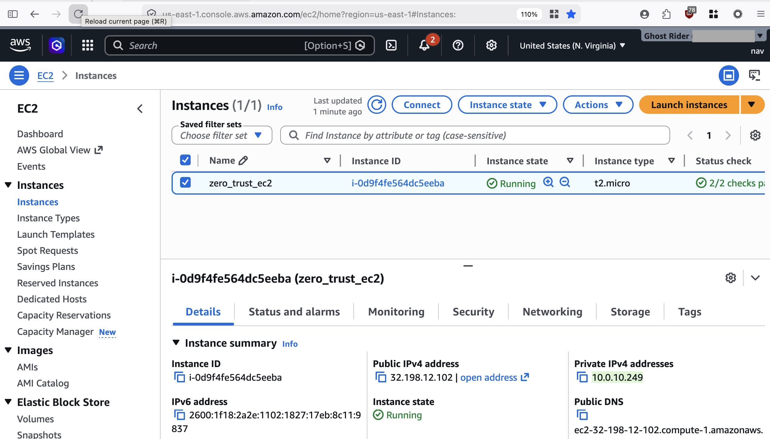 EC2 instance on AWS with cloudflared installed