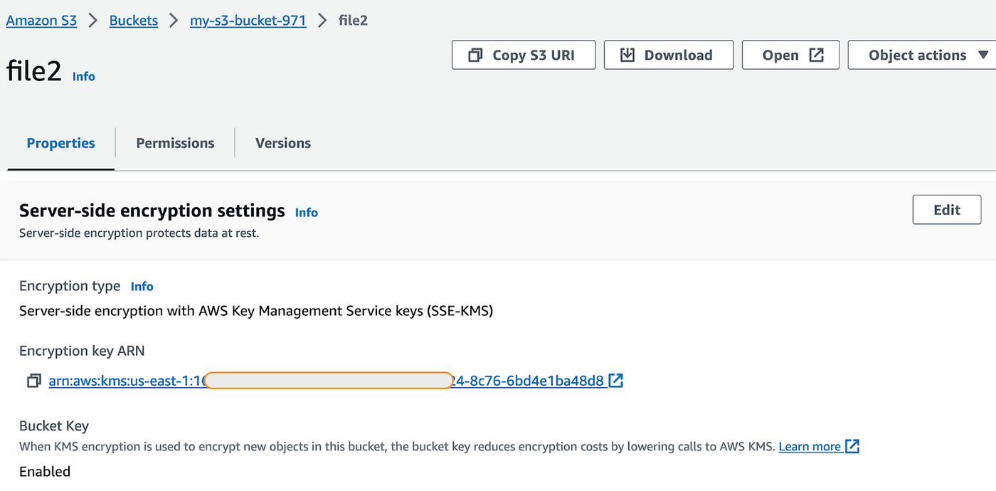 Object owners for file1, file2, file3
